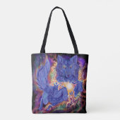 Tote Bag Loup cosmique (Dos)
