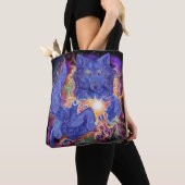 Tote Bag Loup cosmique (De près)