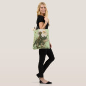 Tote Bag Loup de la forêt au clair de lune (Sur le modèle)