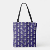Tote Bag Loup d'Halloween mignon (Dos)