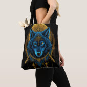 Tote Bag Loup doré (De près)