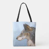 Tote Bag Loup du Nord-Ouest (Dos)