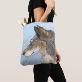 Tote Bag Loup du Nord-Ouest (De près)