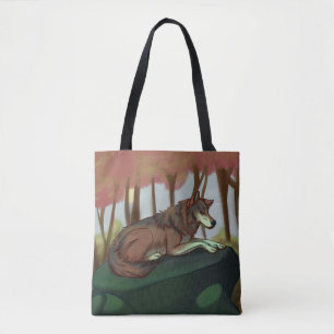 Tote Bag Loup européen