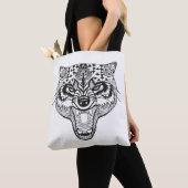 Tote Bag Loup inspiré 3 (De près)