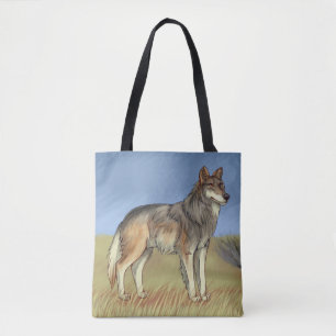 Tote Bag Loup mexicain