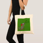 Tote Bag Loup Noël Funny Mignonnes Enfants (Devant (produit))