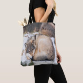 Tote Bag Loups dormant (De près)