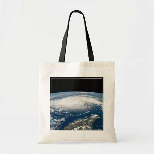 Tote Bag L'Ouragan Dorian Au-Dessus De L'Océan Atlantique. (Devant)