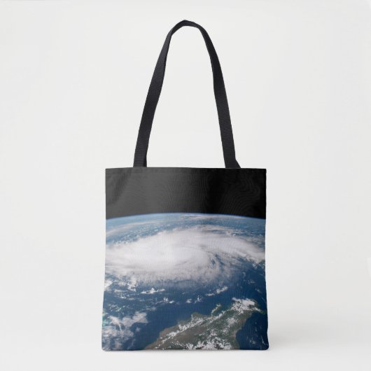 Tote Bag L'Ouragan Dorian Au-Dessus De L'Océan Atlantique. (Devant)