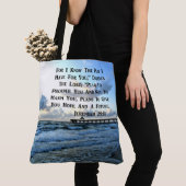 TOTE BAG LOURDEMENT JEREMIAH 29:11 CONCEPTION DE SCRIPTURE (De près)