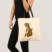 Tote Bag Loutre de Rick | Reggie de garde forestière (Devant (produit))