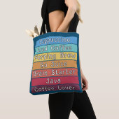 Tote Bag Louveur de café (De près)