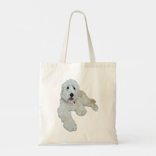 Tote Bag Lovable Goldendoodle (Dos)
