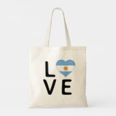 Tote Bag Love - Argentine Drapeau (Dos)