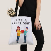 Tote Bag love at first sight  (De près)