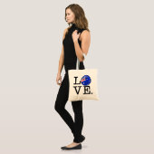 Tote Bag Love Australia | Drapeau souriant (Devant (modèle))