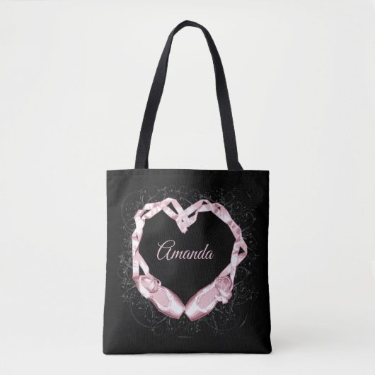 Tote Bag Love Ballet (Devant)