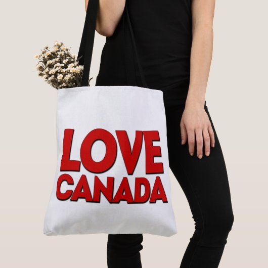 Tote Bag Love canada (Dichtbij)