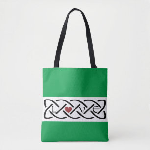 Tote Bag Love Celtic Knot