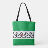Tote Bag Love Celtic Knot (Dos)