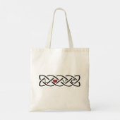 Tote Bag Love Celtic Knot (Dos)