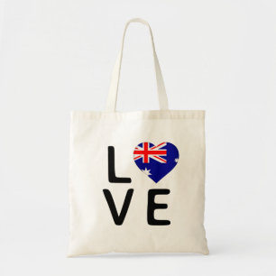 Tote Bag Love - drapeau australien
