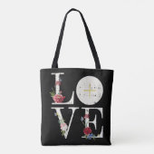 Tote Bag Love Eucharist First Holy Communion Christian Cath (Dos)