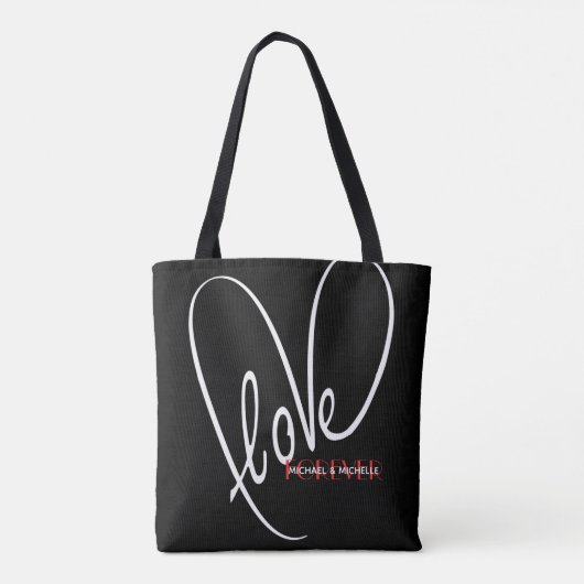 Tote Bag Love Forever Valentine's Day (Dos)