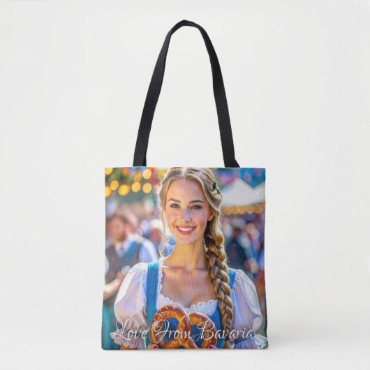 TOTE BAG LOVE FROM BAVARIA (Devant)