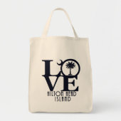 Tote Bag LOVE Hilton Head Island (Devant)