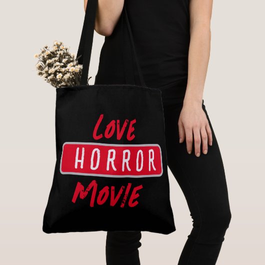 Tote Bag love horror movie (Dichtbij)