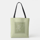 TOTE BAG LOVE (LIME) (Dos)