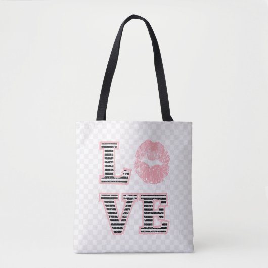 Tote Bag Love Lips (Devant)