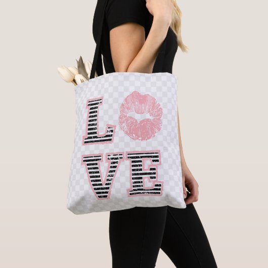 Tote Bag Love Lips (De près)