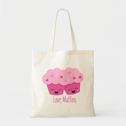 Tote Bag Love Muffins (Devant)