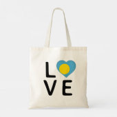 Tote Bag Love - Palau Drapeau (Dos)