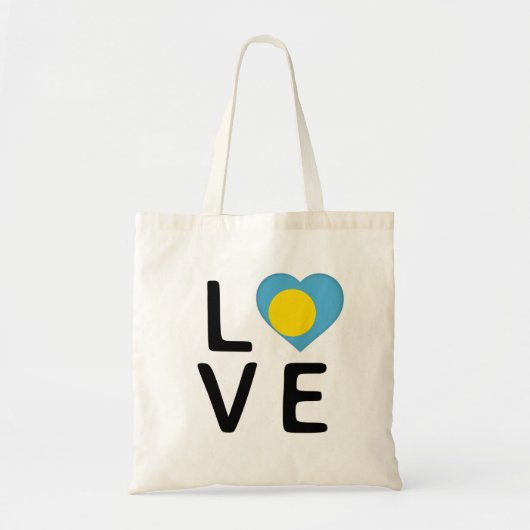 Tote Bag Love - Palau Drapeau (Devant)