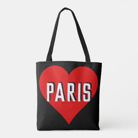 Tote Bag Love Paris (Dos)