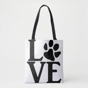 Tote Bag Love Paw Classic
