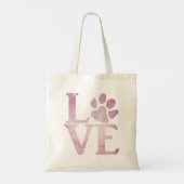 Tote Bag Love Paw Classic Rose (Dos)
