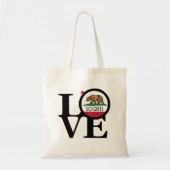 Tote Bag LOVE Soquel California (Devant)