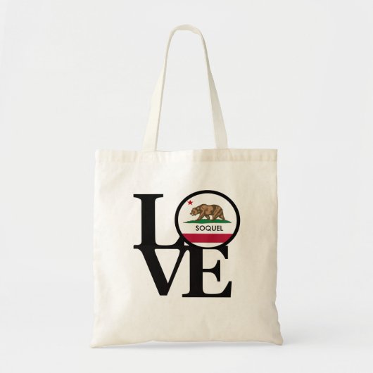 Tote Bag LOVE Soquel California Fourre-tout (Devant)