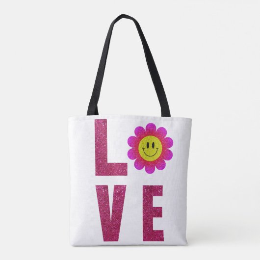 Tote Bag Love Sunflower (Dos)
