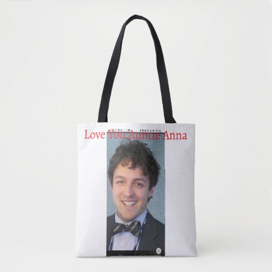 Tote Bag Love You Auntie Anna (Devant)