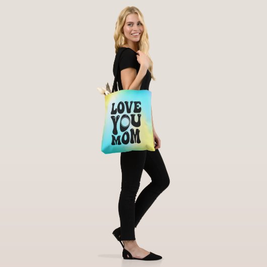 Tote Bag Love You Mother's Day Design-51727 (Sur le modèle)