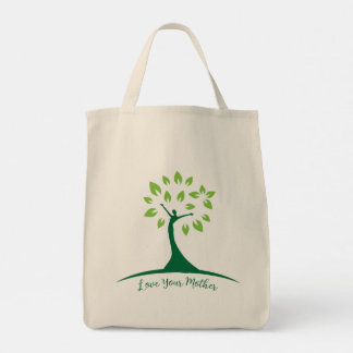Tote Bag Love Your Mother - Reusable Shopping Bag