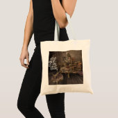 Tote Bag Lovelies littéraires Skeleton Girl (Devant (produit))