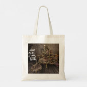 Tote Bag Lovelies littéraires Skeleton Girl (Dos)