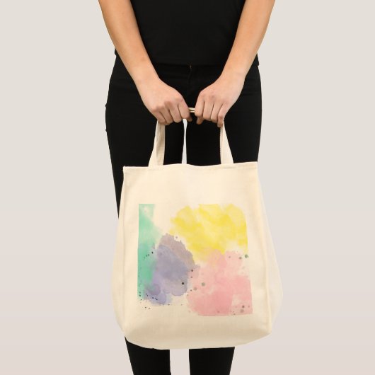 Tote Bag Lovely Colors With a Gentle Touch (Devant (produit))